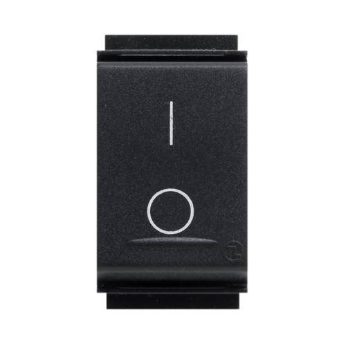 Interruttore bipolare nero - bipolare, 16a