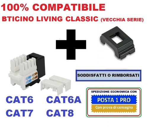 Presa rete dati rj45 - di,